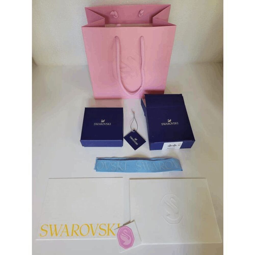 🦢 SWAROVSKI Jewelry Authentic EMPTY Box Packaging